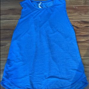 EUC Lululemon Blue Tank Size 12